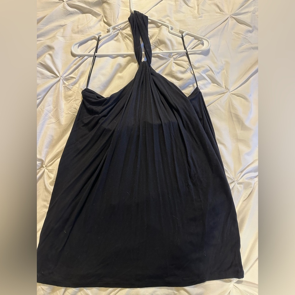 Express Black Halter Top
